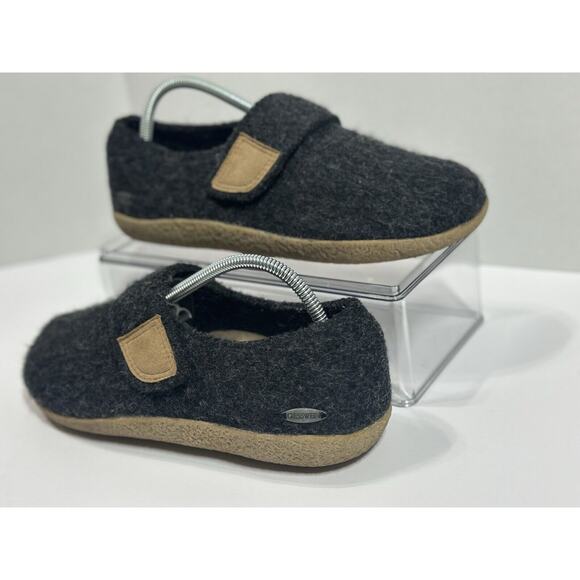 Giesswein Ultra Comfort Camden Gray Wool Shoes US 8 EUR 38 Ladies Cozy Slippers - Picture 4 of 14